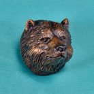 Bear Bronze Drawer or Cabinet Pull