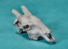 Giraffe Skull - Limited Edition Desktop Bronze Sculpture