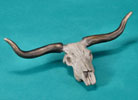 Longhorn Skull - Limited Edition Desktop Bronze Sculpture