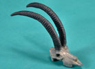 Sable Skull - Limited Edition Desktop Bronze Sculpture